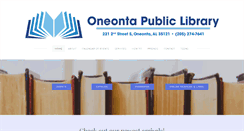 Desktop Screenshot of oneontapubliclibrary.org
